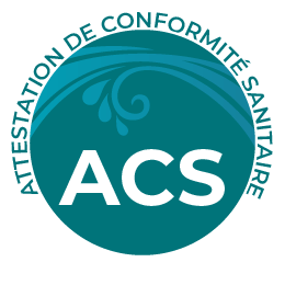 Pictogramme ACS - Attestation de Conformité Sanitaire